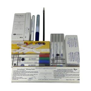 Creative Memories Journaltopia Writing Guide & Markers for Scrapbook Journaling